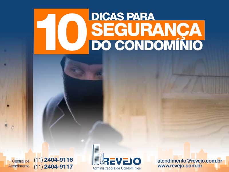 10 dicas para a Segurança de Condomínio