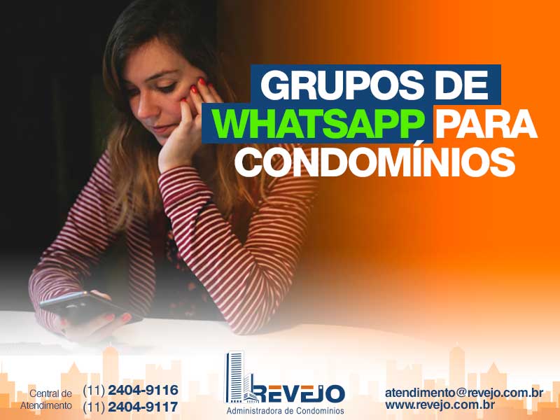 Grupo de Whatsapp para Condomínios