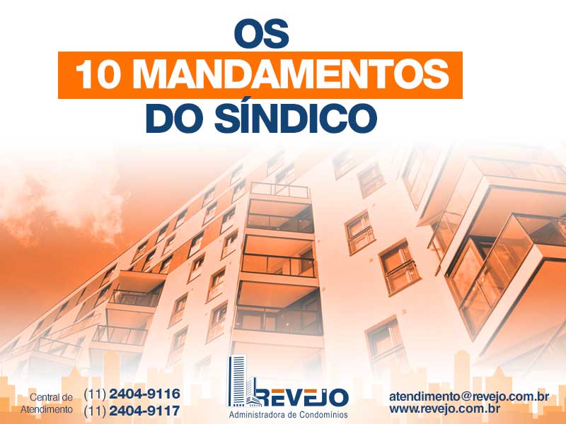 Os 10 mandamentos do Síndico